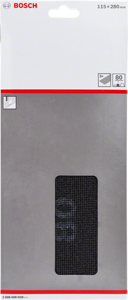 Schuurrooster (115×280 mm, korrel 80)