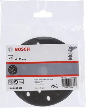 Padbeschermers 115 mm Voor Excenterschuurmachines