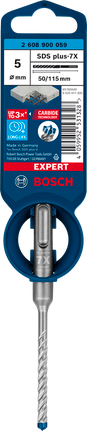 EXPERT SDS plus-7X Hamerboor 5 x 50 x 115 mm
