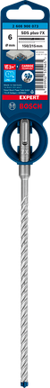 EXPERT SDS plus-7X Hamerboor 6 x 150 x 215 mm
