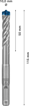 EXPERT SDS plus-7X Hamerboor 10 x 50 x 115 mm