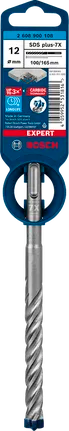 Bosch EXPERT SDS plus-7X hamerboor 12 × 100 × 165 mm