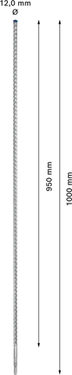 Betonboor SDS plus-7X - 14 mm x 200 mm x 265 mm
