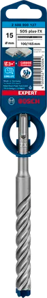 Bosch EXPERT SDS plus-7X hamerboor 15 × 100 × 165 mm