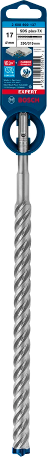 Bosch EXPERT SDS plus-7X hamerboor 17 × 250 × 315 mm