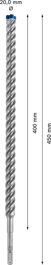 Bosch EXPERT SDS plus-7X hamerboor 20 × 400 × 450 mm