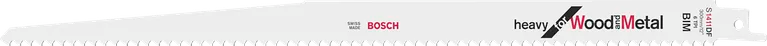 Bosch S 1411 DF Heavy for Wood &amp; Metal Reciprocityzaagblad – 100 Stuks (300 mm)