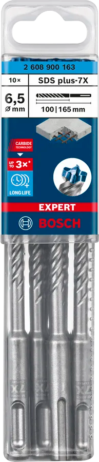&nbsp;Bosch EXPERT SDS plus-7X hamerboor 6,5×100×165 mm