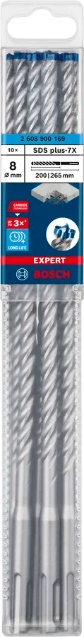 &nbsp;Bosch EXPERT SDS plus-7X hamerboor 8×200×265 mm