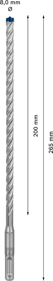 &nbsp;Bosch EXPERT SDS plus-7X hamerboor 8×200×265 mm