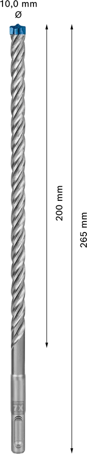 Bosch EXPERT SDS plus-7X hamerboor 10×200×265 mm
