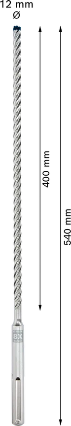 &nbsp;EXPERT SDS max-8X Hamerboor 12 x 400 x 540 mm