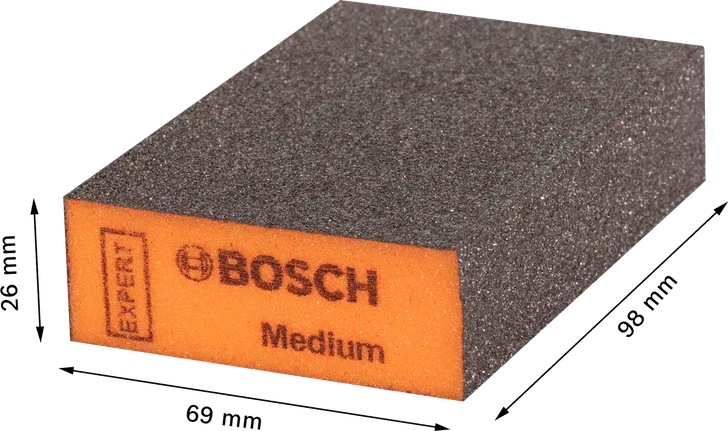 EXPERT S471 Standaard Schuimschuurblok 26 x 69 x 97 mm Middelhard