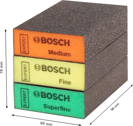 EXPERT S471 Standaard Schuimschuurblok 26 x 69 x 97 mm