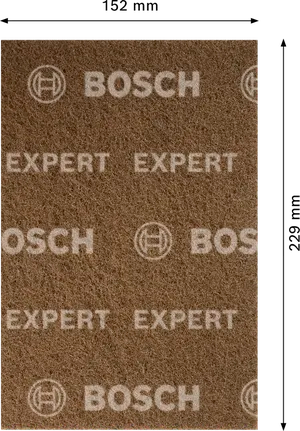 EXPERT N880 Vliespad Voor Handmatig Schuren 152 x 229 mm, Grof A