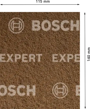 EXPERT N880 Vliespad Voor Handmatig Schuren 115 x 140 mm, Grof A