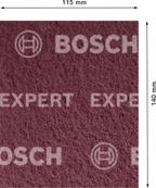 EXPERT N880 Vliespad Voor Handmatig Schuren 115 x 140 mm, Zeer fijn A