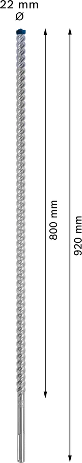 EXPERT SDS max-8X Hamerboor 22 x 800 x 920 mm
