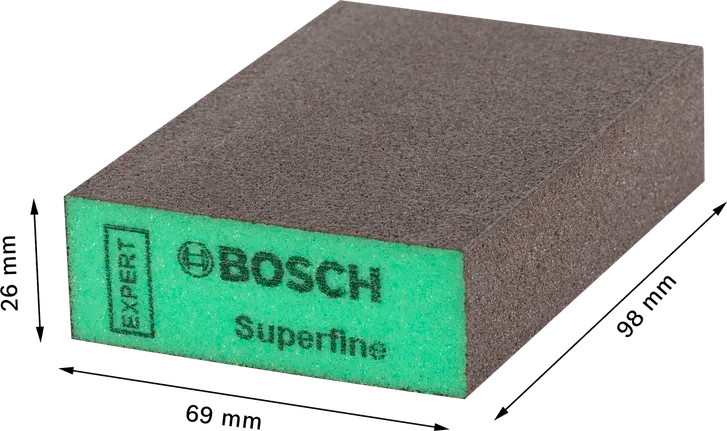 EXPERT S471 Standaard Schuimschuurblok 26 x 69 x 97 mm