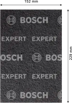 EXPERT N880 Vliespad Voor Handmatig Schuren 152 x 229 mm, Middelgrof S