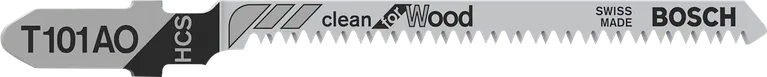 Bosch T 101 AO Clean For Wood Decoupeerzaagblad