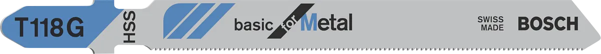 T 118 G Basic for Metal Decoupeerzaagblad