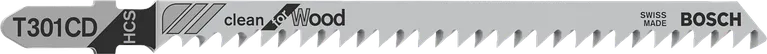 T 301 CD Clean for Wood decoupeerzaagblad