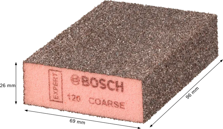 EXPERT S471 Standaard Schuimschuurblok 26 x 69 x 97 mm