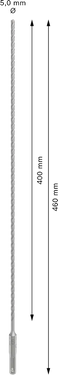PRO SDS plus-5X Hamerboor, 5 x 400 x 460 mm