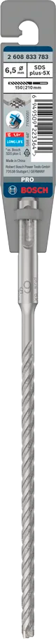 PRO SDS plus-5X Hamerboor, 6,5 x 150 x 210 mm