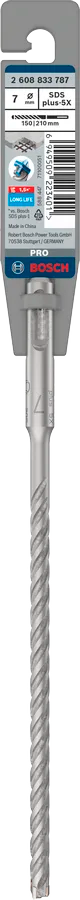 PRO SDS plus-5X Hamerboor, 7 x 150 x 210 mm