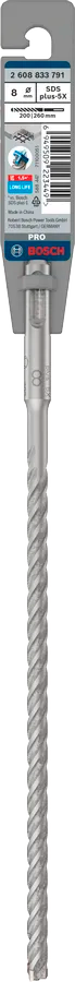 PRO SDS plus-5X Hamerboor, 8 x 200 x 260 mm