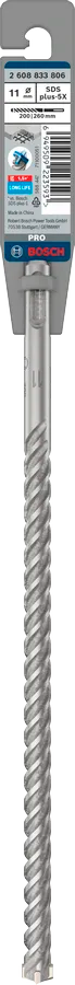 PRO SDS plus-5X Hamerboor, 11 x 200 x 260 mm