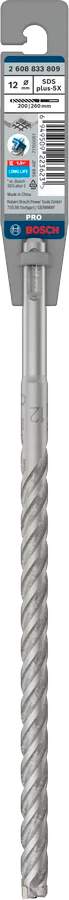 PRO SDS plus-5X Hamerboor, 12 x 200 x 260 mm