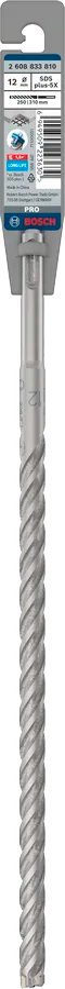 PRO SDS plus-5X Hamerboor, 12 x 250 x 310 mm