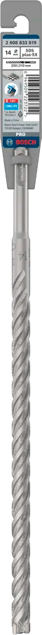 PRO SDS plus-5X Hamerboor, 14 x 250 x 310 mm