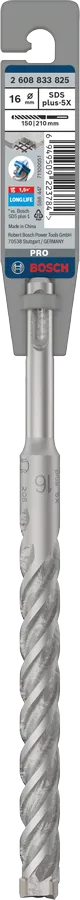 PRO SDS plus-5X Hamerboor, 16 x 150 x 210 mm