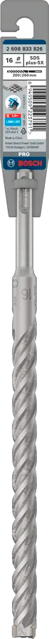 PRO SDS plus-5X Hamerboor, 16 x 200 x 260 mm