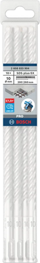 PRO SDS plus-5X Hamerboor, 10 x 200 x 260 mm, 10-delig