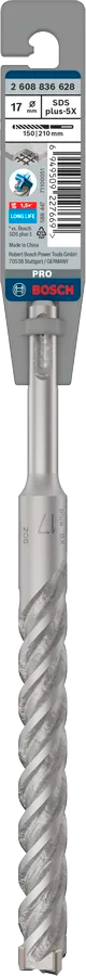 PRO SDS plus-5X Hamerboor, 17 x 150 x 210 mm