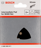 Padbeschermer 93x93 mm 2x