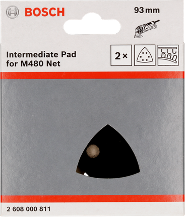 Padbeschermer 93x93 mm 2x