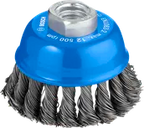 PRO Metal Heavy Komborstel, 75 x 0,5 mm, schroefdraad