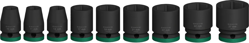 Dopsleutelset 1/4" – 6–14 mm – 9-delig