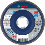 Bosch PRO X571 lamellenschijf 115 mm G60 X-Lock