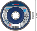 Bosch PRO X571 lamellenschijf 115 mm G80 X-Lock