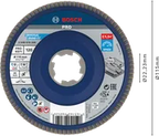 Bosch PRO X571 lamellenschijf 115 mm G120 X-Lock