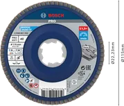 PRO X571 Lamellenschuurschijf Haaks 115 mm G40 X-Lock