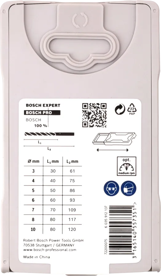 Bosch PRO Wood boorset met centreerpunt, 7-delig