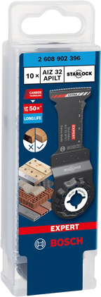 Bosch EXPERT MultiMax AIZ 32 APILT Multitool Zaagblad 32 x 45 mm – 10 stuks